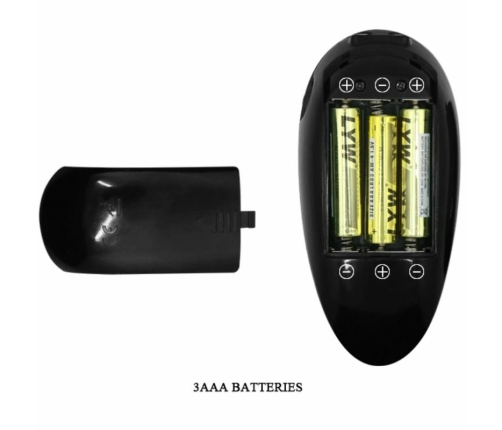 Baile Thunder Up Multi-Function Vibrator with Rotation & Suction Cup, 26 cm