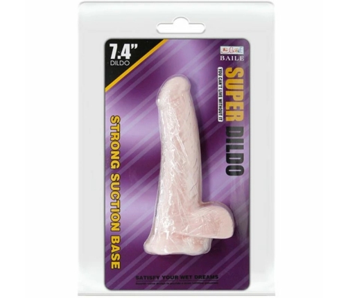 Baile Super Realistic Intimate Model 18.8 cm with Suction Base TPR