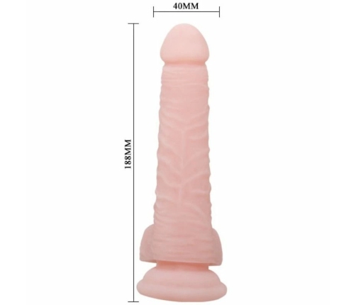 Baile Super Realistic Intimate Model 18.8 cm with Suction Base TPR