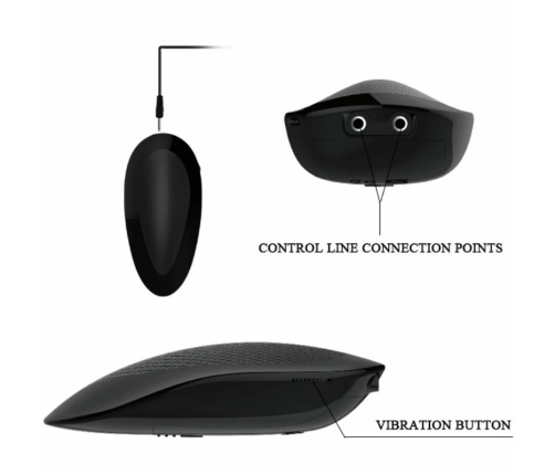 Baile Barbara Vibrating Intimate Machine 22 cm PVC with Suction Cup