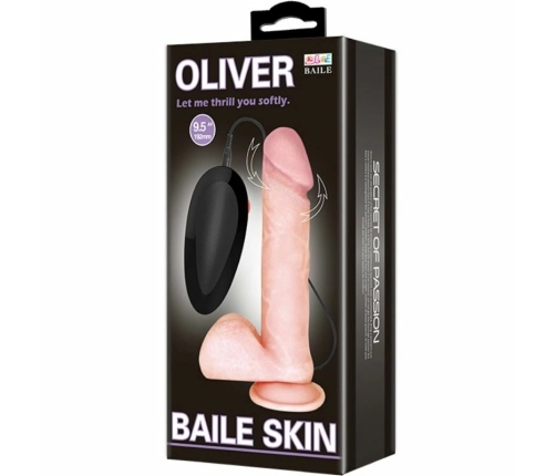 Baile Oliver Rotating Intimate Machine with Multi-Speed Vibration, Beige
