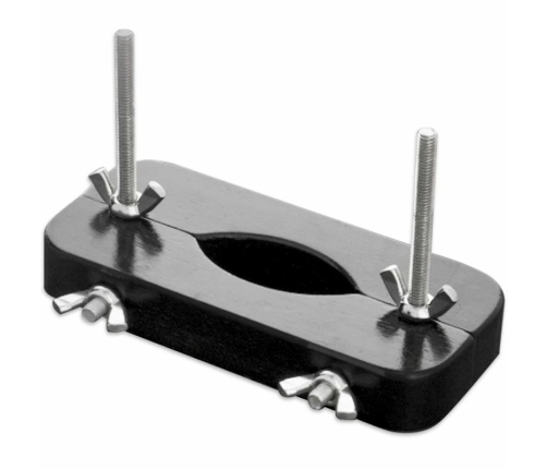 METAL HARD Adjustable Wooden Restraint Device Black 10.4x13.8cm