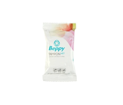Beppy Soft Comfort Wet Tampons 2-Pack - Anatomical, Lavender Scent