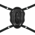 Pretty Love Carter Adjustable Vibrating Intimate Harness, 12 Modes, USB, Black