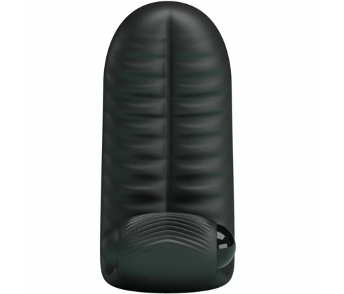 Pretty Love Abbott Black Intimate Finger Device Textured Silicone