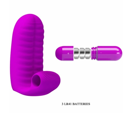 Pretty Love Abbott Lilac Intimate Stimulation Finger Device Silicone