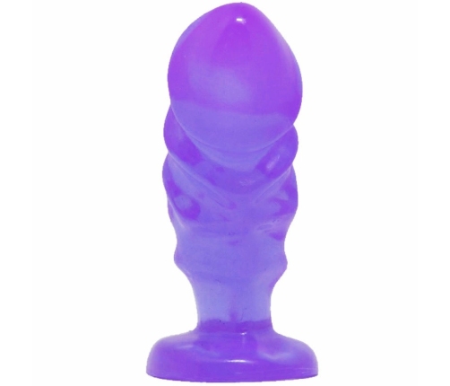 BAILE - PLUG ANAL UNISEX CON VENTOSA LILA