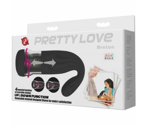 Pretty Love Male Breton Intimate Rotating System with Multi-Motion Modes