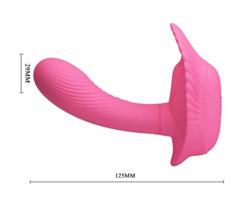 Pretty Love Remote-Controlled Silicone Intimate Massager Shell Shape 30 Modes