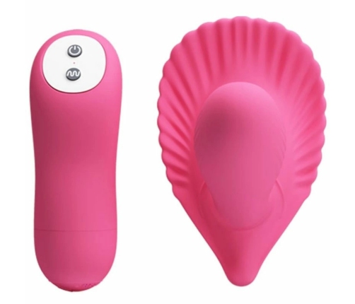 Pretty Love Remote-Controlled Silicone Intimate Massager Shell Shape 30 Modes