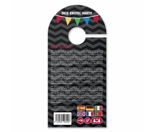 Aria Dice Game - Interactive Party Game Set with Multicolor Dice