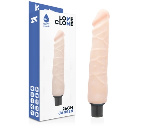 LoveClone Jansen 26 cm Intimate Device with Self-Lubrication & Vibration