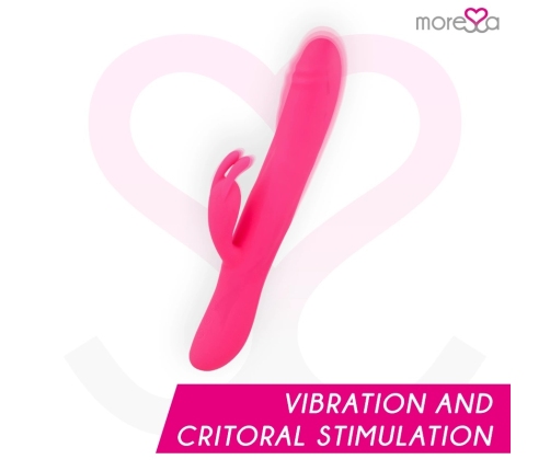 Moressa Somer Premium Multi-Rotation Silicone Intimate Machine 28cm Pink