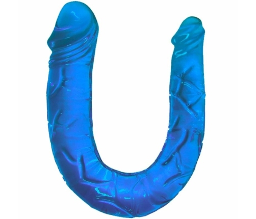 Baile Double Dong Blue - Flexible Dual-Ended Intimate Device, 30.5 cm