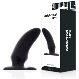 Addicted Toys Spot Anal Plug 12 cm Flexible TPR Black Addicted Toys Spot Anal Plug 12 cm Flexible TPR Black