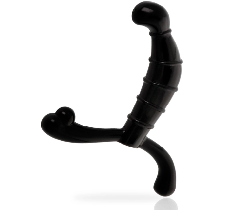 Addicted Toys Black Intimate Prostate Massager Ergonomic 11.3 cm
