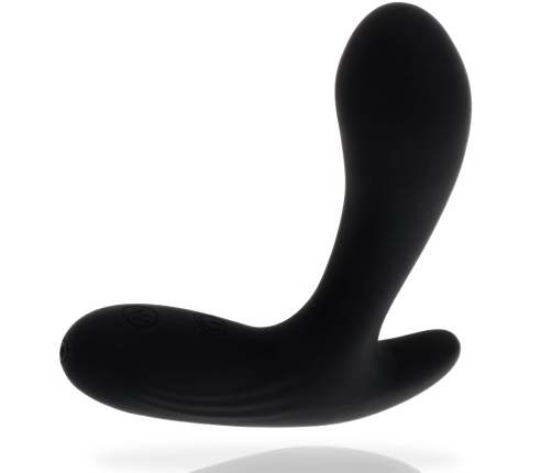 Addicted Toys Anal Massager Black Dual Motor Silicone 12.5cm