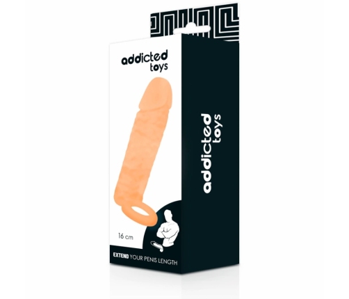 Addicted Toys Extend Sleeve 16 cm Adjustable Anatomical Intimate System