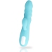 MIA Eiffel Turquoise Dual Motor Vibrating Silicone Intimate Device 20.7cm