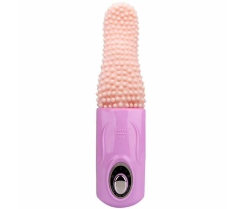 Pretty Love Smart Tongue Rotating Intimate Device USB TPR ABS Pink