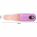 Pretty Love Smart Tongue Rotating Intimate Device USB TPR ABS Pink