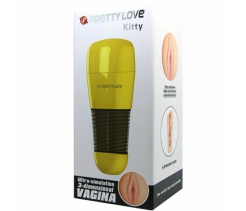 Pretty Love Kitty Intimate Machine Silicone Anatomical System 18 cm