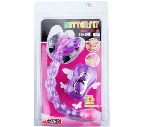 BAILE - BUTTERFLY STRAP ON LILA