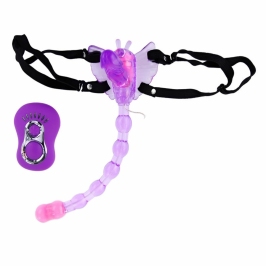 Baile Butterfly Adjustable Intimate System Lilac with Remote Control Baile Butterfly Adjustable Intimate System Lilac with Remote Control