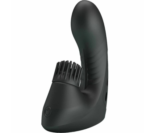 Pretty Love Magic Drill Thimble Rotating Vibrating Silicone Device USB