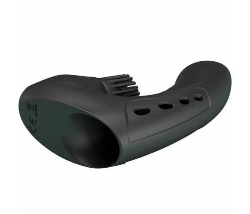 Pretty Love Magic Drill Thimble Rotating Vibrating Silicone Device USB