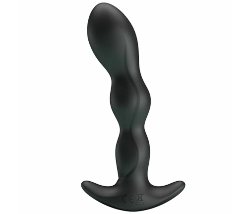 Pretty Love Prostate Massager 12 Modes USB Rechargeable Black