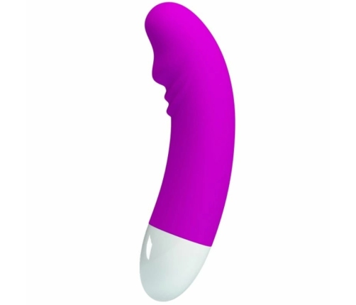 Pretty Love Luther Mini Silicone Vibrator 30 Modes USB Rechargeable Pink