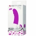 Pretty Love Luther Mini Silicone Vibrator 30 Modes USB Rechargeable Pink