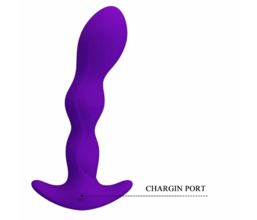 Pretty Love Anal Massager 12 Vibration Modes Lilac USB Rechargeable