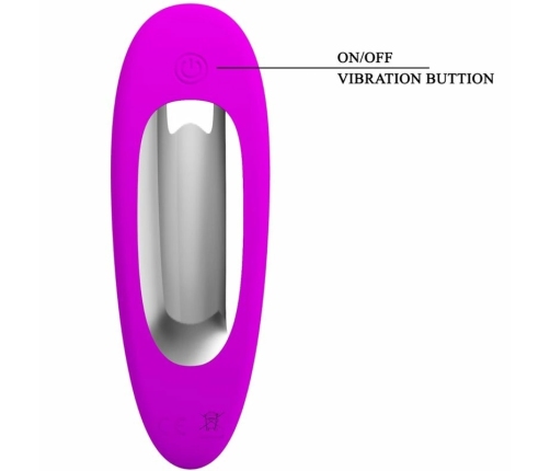 Pretty Love Heather Black Anal Plug with Up-Down Motion & Remote Control