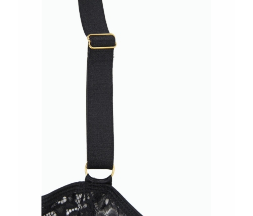 SUBBLIME - CORSET Y CINTURON NEGRO S/M