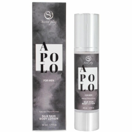 Secret Play Apolo Silk Skin Lotion for Men 50ml - Woody Scent, Hydrating