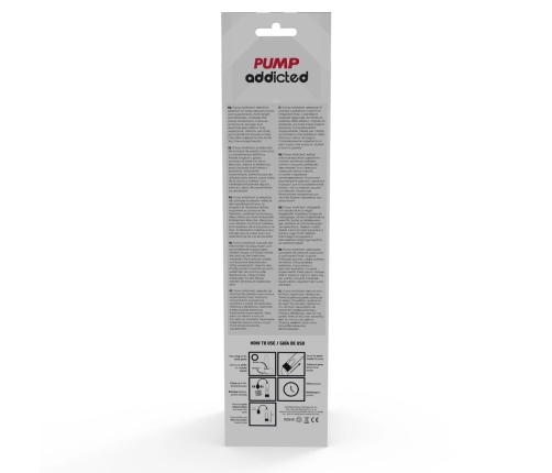 Pump Addicted RX3 Transparent Vacuum Enhancement Device 23cm ABS+Silicone