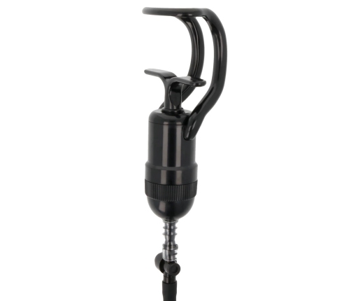 Pump Addicted RX5 Black Vacuum Enhancement System 23cm ABS Silicone