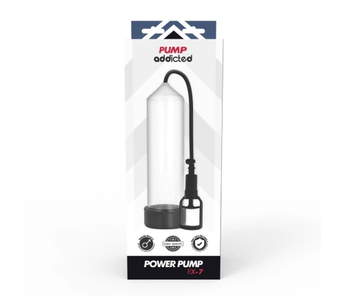 Pump Addicted RX7 Transparent Vacuum Enhancement System 24cm ABS