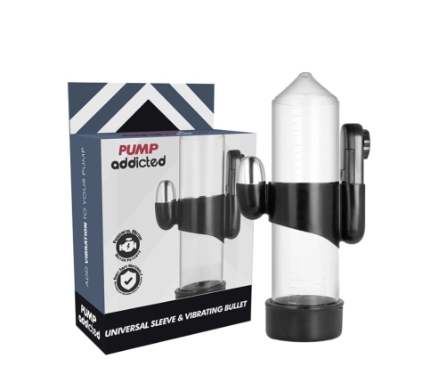 PUMP ADDICTED Vibrating Bullet Accessory for Intimate Devices