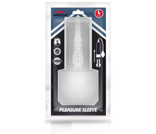 Pump Addicted Pleasure Sleeve Automatic Transparent Enhancement System