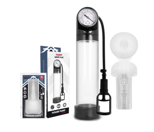 Pump Addicted RX9 Transparent Vacuum System with Intimate Sleeve 30cm