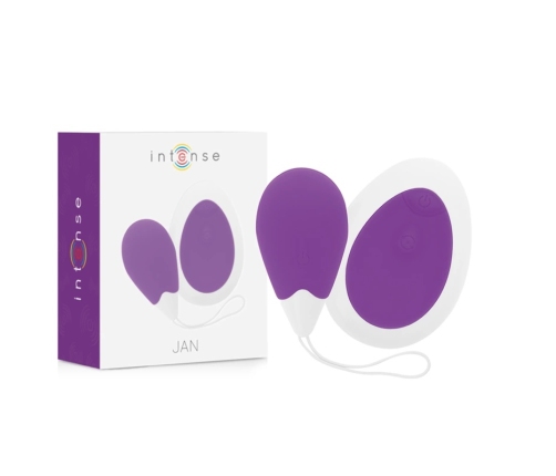 Intense Jan Lilac Wireless Remote-Control Intimate Egg, 10 Modes, USB