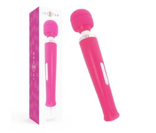 INTENSE Keanu Wand Pink Multi-Speed Silicone Massager 33cm