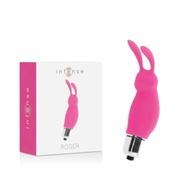 Intense Roger Rabbit Rosa Compact Silicone Stimulator 9cm Pink