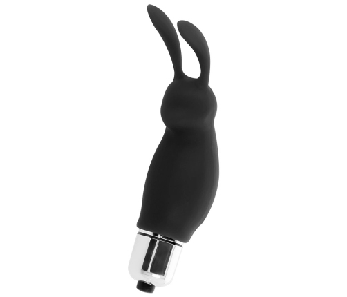 INTENSE Roger Rabbit Black Compact Silicone Massager 9cm