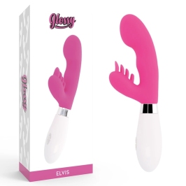 Glossy Elvi Pink Dual-Motor Silicone Intimate Machine 10 Modes 12cm Glossy Elvi Pink Dual-Motor Silicone Intimate Machine 10 Modes 12cm