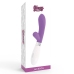 Glossy Jackson Rabbit Intimate Massager Dual Motor Purple 12cm