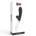 Glossy Jackson Rabbit Black Dual Motor Silicone Massager 12cm